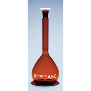 Amber volumetric flask class a